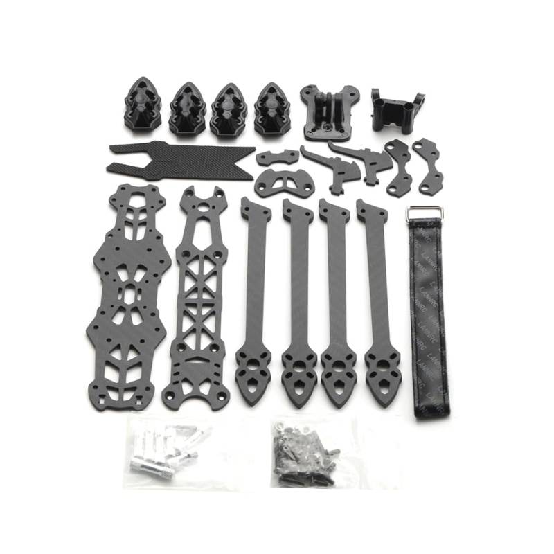 Inkoby Mark4 7 295mm Quadcopter Rahmen Kit 5mm Arm für 7" FPV Freestyle & RC Racing Drohne mit Schwarzem Druck von Inkoby