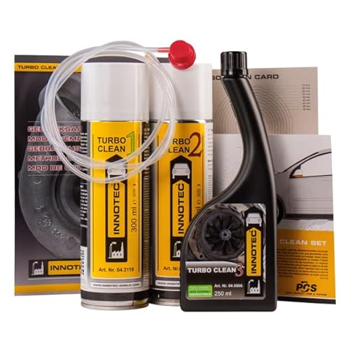 Innotec Turbo Clean Set für alle Turbodiesel Motoren Turbo Reinigung Set von Innotec