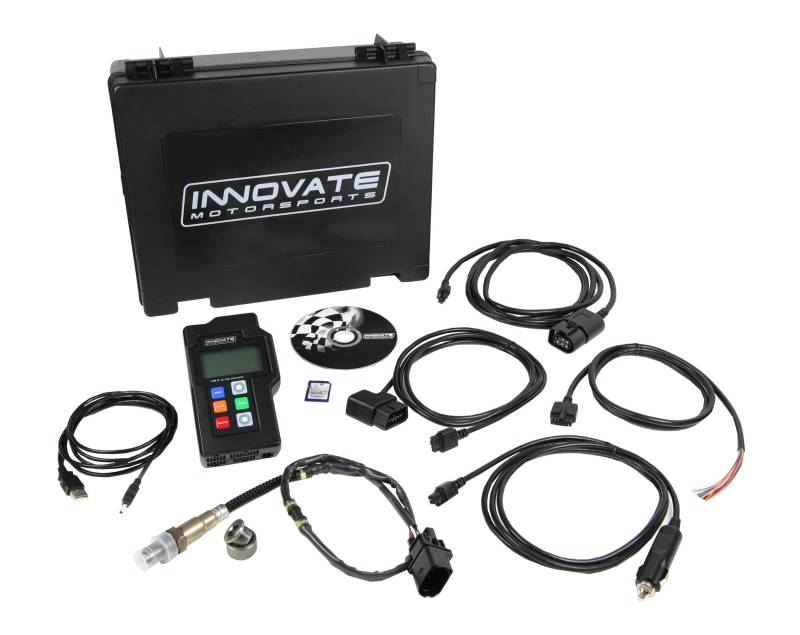 Innovate Motorsports 3806 LM-2 digitales Luft-/Kraftstoff-Verhältnis-Breitbandmessgerät (1 x O2-Sensor) und OBD II Scan-Gerät von Innovate Motorsports