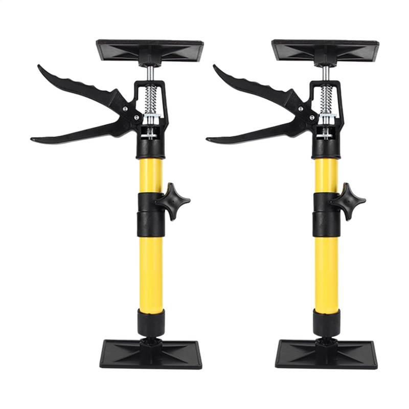 Adjustable Cabinet Jack Support Pole | 2Pcs Quick Support Rods, 11.8-23.2 Inch | Multifunctional Tool for Cabinet, Drywall, and Woodworking Support | Heavy Duty Support Poles von Iouyjiu