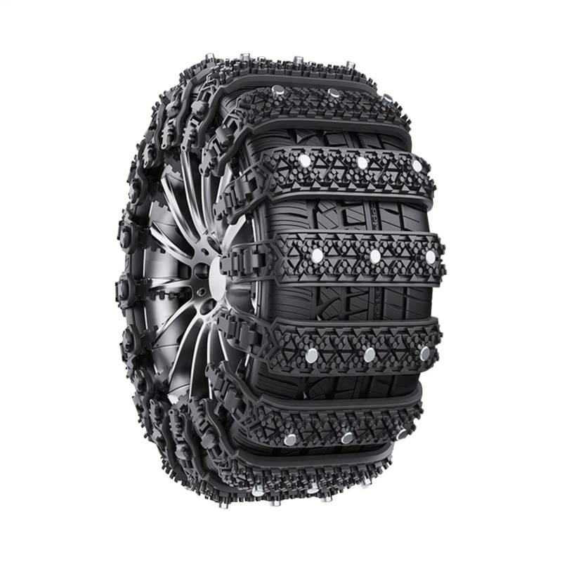 Iouyjiu Minivan Tire Chains, Anti-Skid Tire Chains, Snow Tire Traction, Skid-proof Tire Chains Set, Weather-resistant Car Chains For Secure Driving On Icy Roads And In Stormy Weather von Iouyjiu