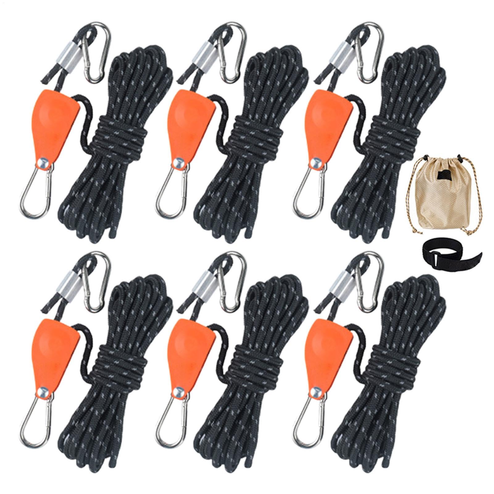 Iouyjiu Outdoor Camping Cord, Adjustable Tie Down Straps, Ratchet Tie Down, Rv Awnings Tie Down, Camping Tie Down Straps, Adjustable Ratchet Straps, Camping Ratchet Tie Down for Rv Awnings and Camping von Iouyjiu