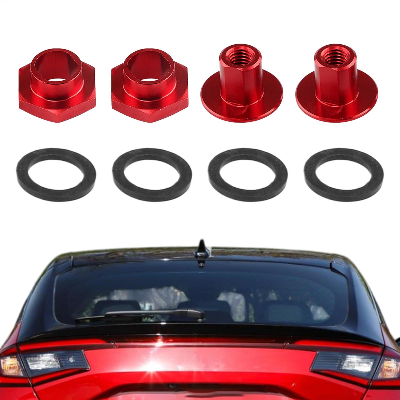 Rear Windshield Strut Hardware Kit | Professional Car Rear Glass Support Strut Kit | Complete Rear Glass Strut for Auto Repair, Windshield Reinforcement, and Vehicle Support von Iouyjiu