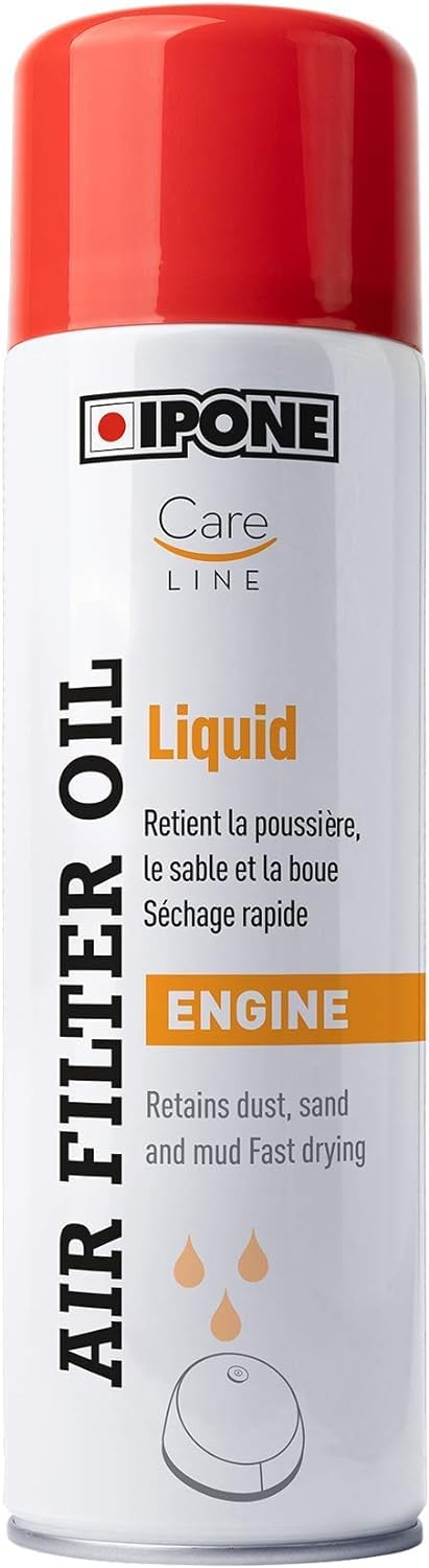 IPONE – Air Filter Oil Filteröl für Motorrad-Luftfilter aus Schaumstoff – 500ml – Motorenschutz – Blaue Farbe von IPONE