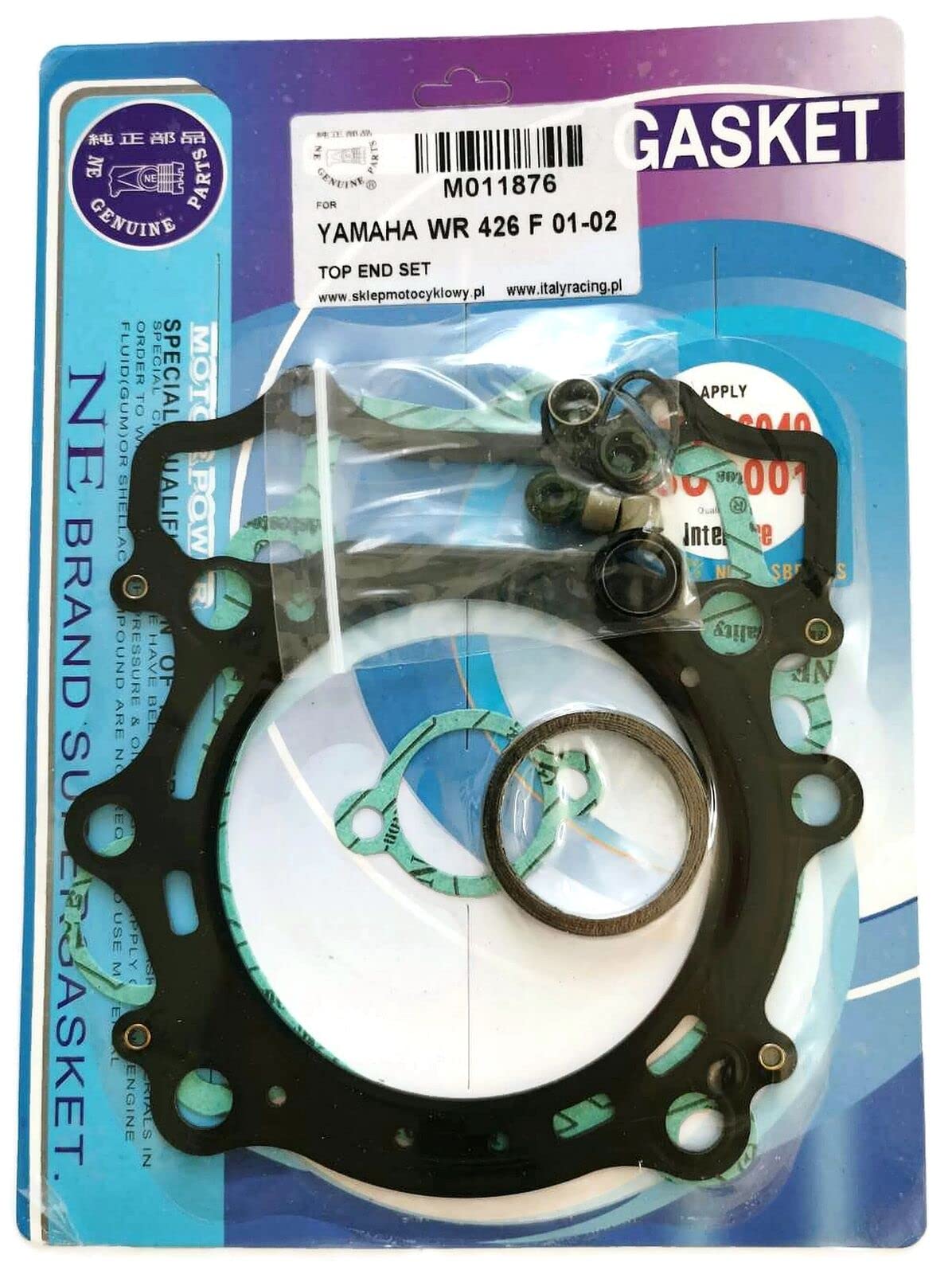 Dichtsatz Zylinder TopEnd für YAMAHA YZ/WR 426 F 00-02 Cylinder Gasket set von ItalyRacing