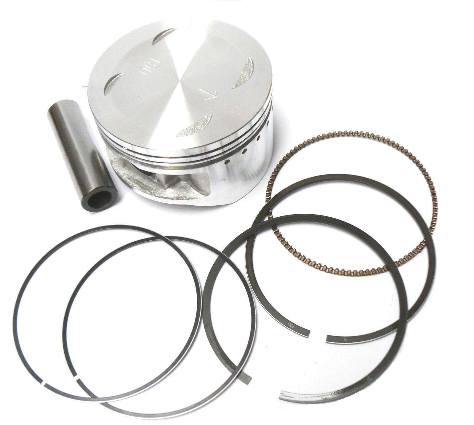 KOLBEN KOMPLETT für YAMAHA XT 350 TT 350 (87,00 MM) +1,00 Piston Kit complete von ItalyRacing