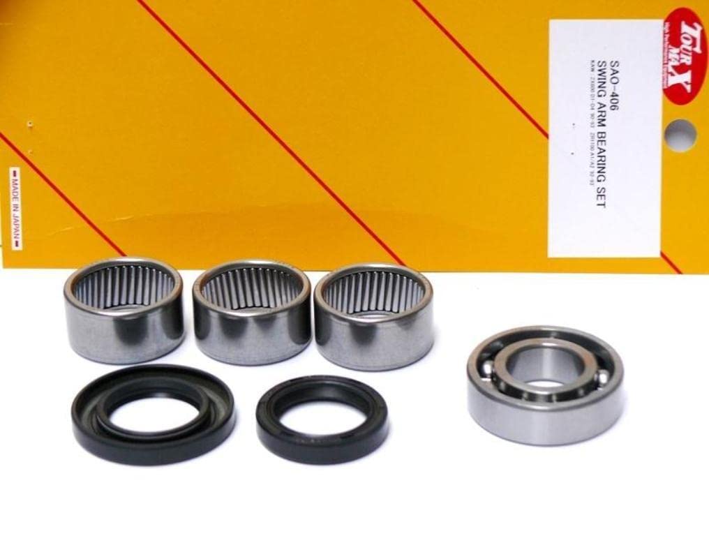 KR Schwingenlager Satz KAWASAKI ZR 1100 ZZR 600 Swing Arm Needle Bearing SAO-406 von ItalyRacing