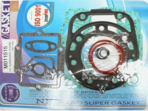 Motordichtsatz Dichtsatz Gasket Set TOP END für KAWASAKI KX 250 1990-1992 von ItalyRacing