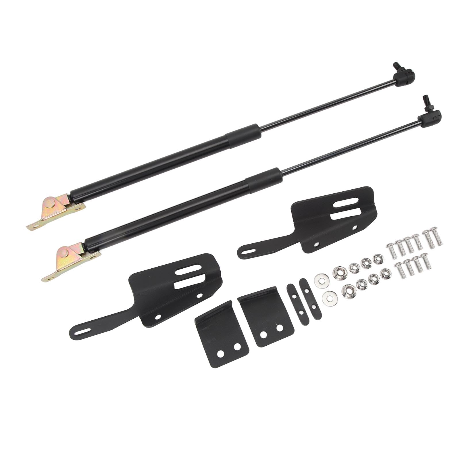 HOOD Lift Support Strud Shock Bracket, Einfach zu Installieren Lift-Support-Kit mit Haubenhöhlenunterstützung Struts Assist für JK & Unlimited 2011-2018 und Bietet Sicherere von Itonash