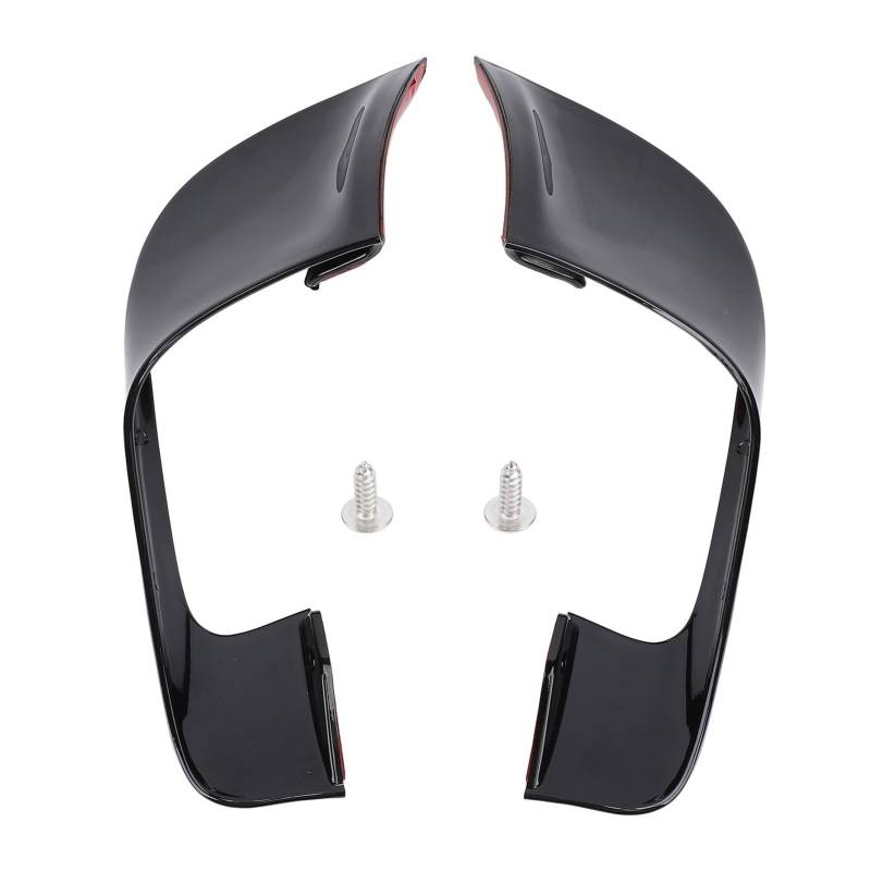 Itonash 1 Paar Motorrad Winglet Für YZF-R7 Für YZFR7 Für YZF R7 2020-2024 Motorrad Festflügelspoiler Aerodynamische Winglets Windschutzscheibe Aerodynamischer Spoilerflügel (Glänzendes von Itonash