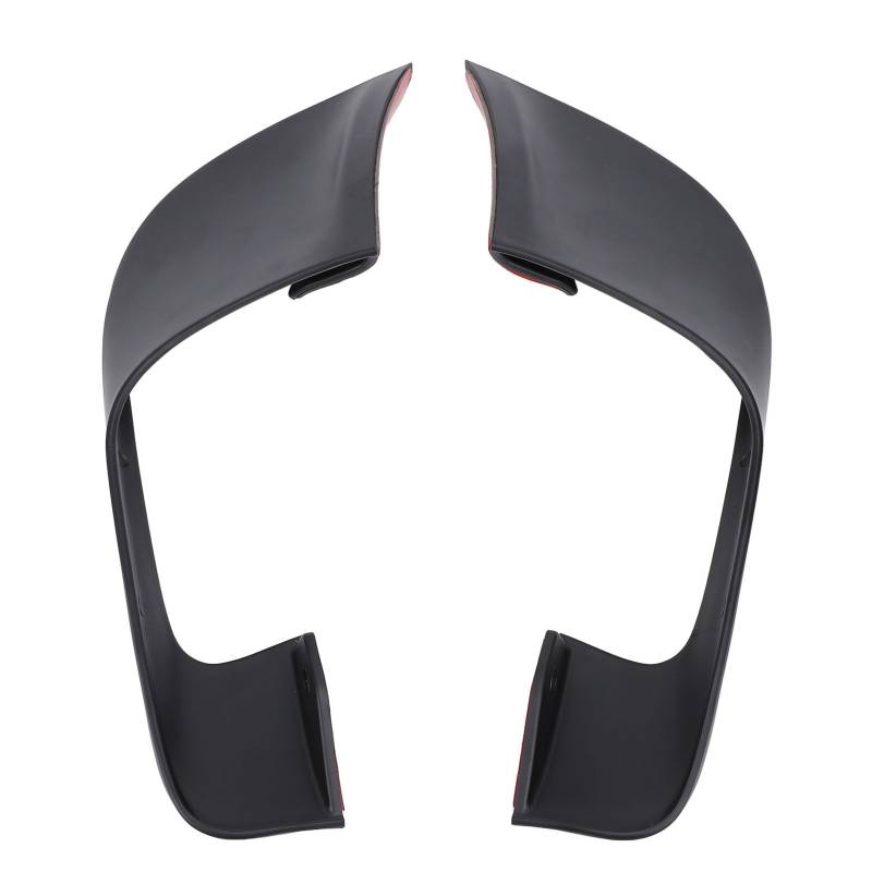 Itonash 1 Paar Motorrad Winglet Für YZF-R7 Für YZFR7 Für YZF R7 2020-2024 Motorrad Festflügelspoiler Aerodynamische Winglets Windschutzscheibe Aerodynamischer Spoilerflügel (Mattschwarz) von Itonash