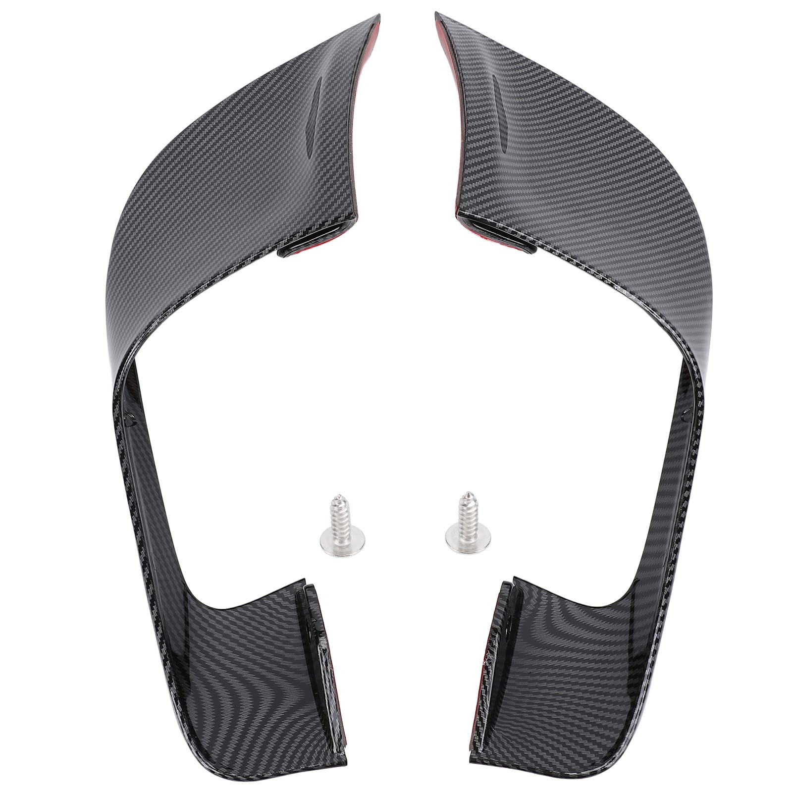 Itonash 1 Paar Motorrad Winglet Für YZF-R7 Für YZFR7 Für YZF R7 2020-2024 Motorrad Festflügelspoiler Aerodynamische Winglets Windschutzscheibe Aerodynamischer Spoilerflügel von Itonash