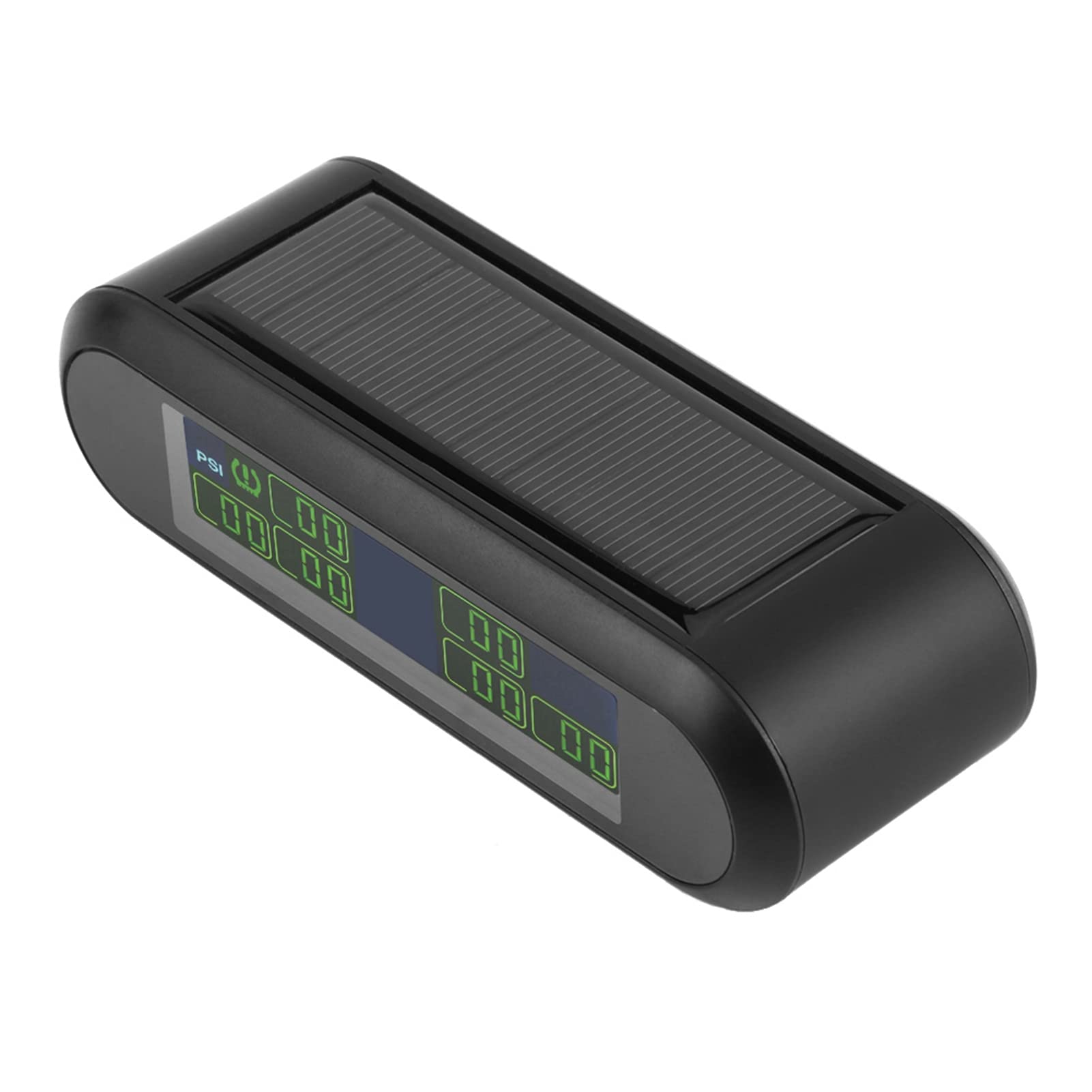 Itonash Reifendruckkontrollsystem, TPMS Reifendruckkontrollsystem mit Solaraufladung, TPMS mit 6 Externen Sensoren, LCD-Echtzeitanzeige, Automatischer Schlafmodus von Itonash