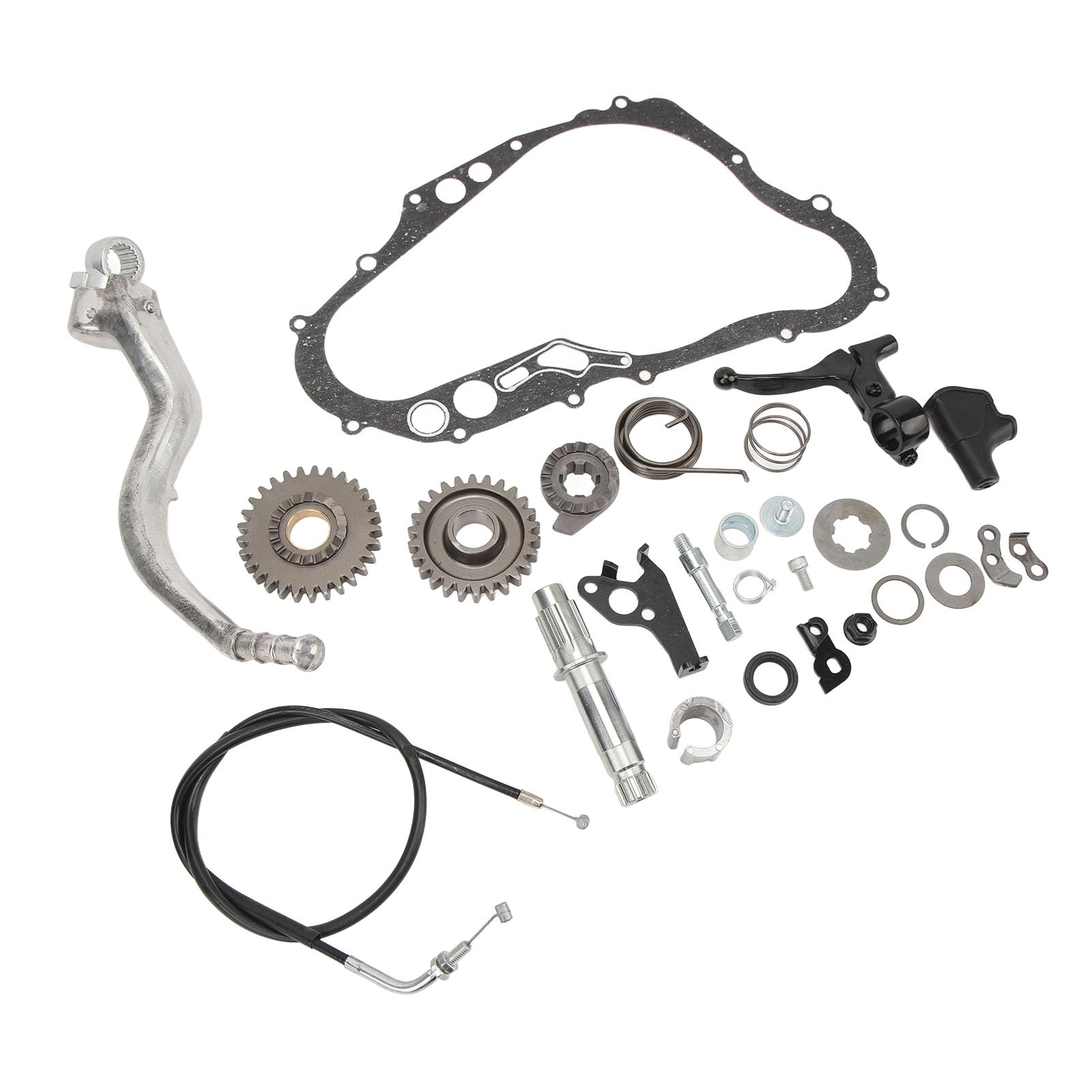 Komplettes Start-Conversion-Kit, Ersatz für DR-Z400E 2000-2007, Hochfestes Metallmaterial, OE 26300-29815, Passt DR-Z400E an von Itonash