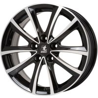 Alufelge 16 zoll ITWHEELS Elena 5x112 6,5J ET49, Farbe Schwarz Glänzend Poliert von Itwheels