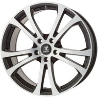 Alufelge 20 zoll ITWHEELS Michelle 5x112 8,5J ET45, Farbe Matt Schwarz Poliert von Itwheels