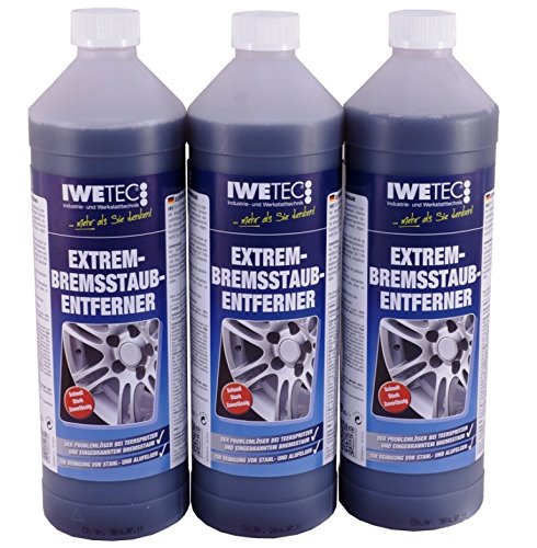 Iwetec Felgenreiniger Extrem Bremsstaubentferner 3x1L von Iwetec