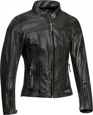 Ixon Crank Air, Lederjacke Damen - Schwarz - 46 von Ixon