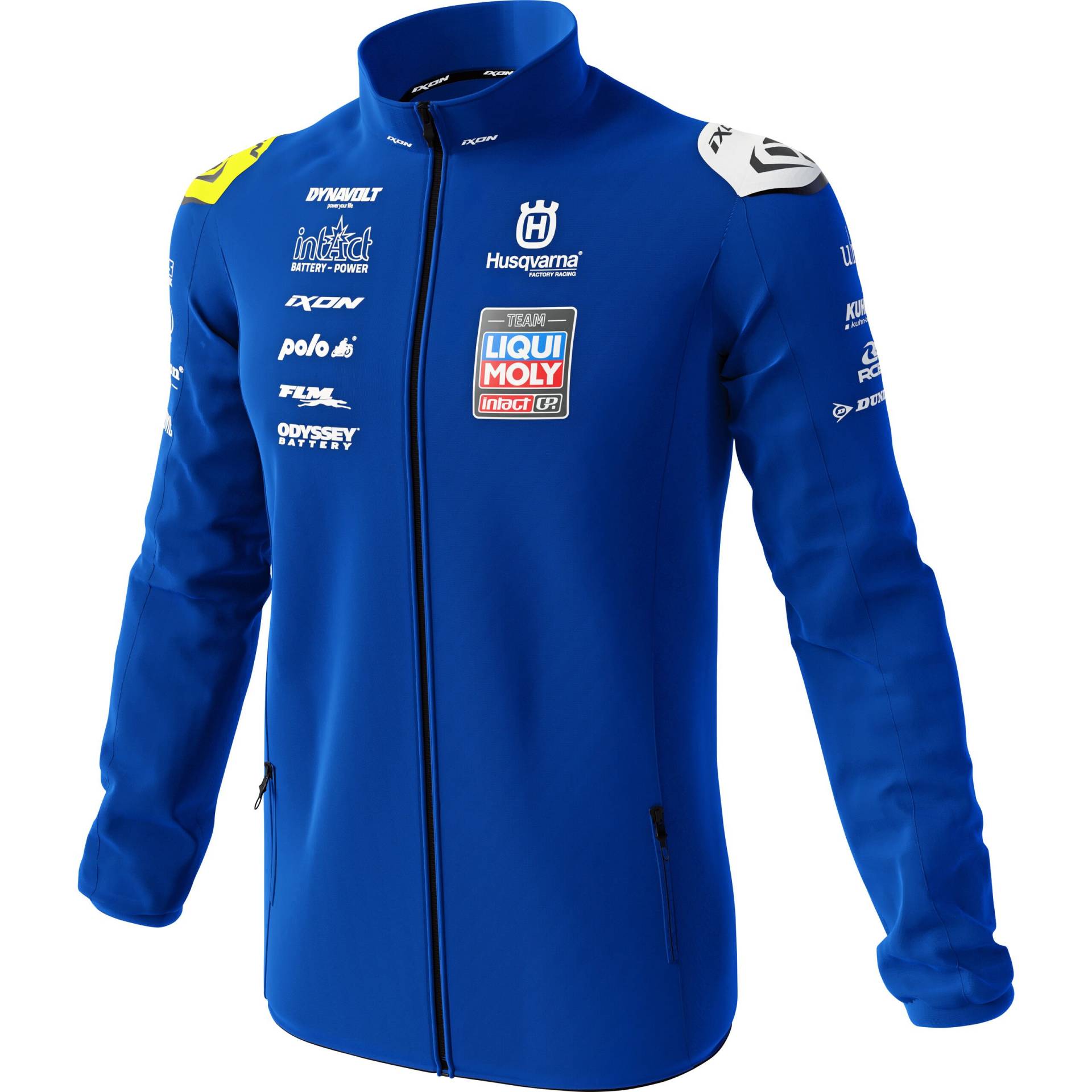 Ixon Liqui Moly Intact GP Sweatjacke blau/gelb L von Ixon