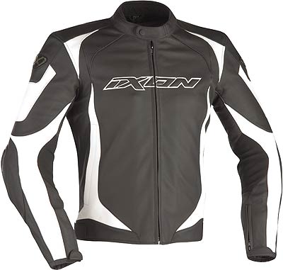 Ixon Revenge VX, Lederjacke - Schwarz/Weiß - 50 von Ixon