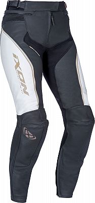 Ixon Trinity, Lederhose Damen - Schwarz/Weiß/Pink - 42 von Ixon