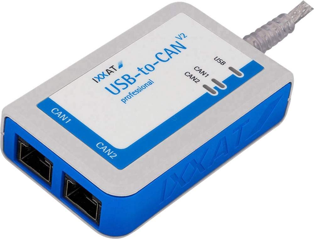 Ixxat 1.01.0283.22002 USB-to-CAN V2 Professional CAN Umsetzer USB, CAN-Bus, RJ-45 5 V/DC 1 St. von Ixxat