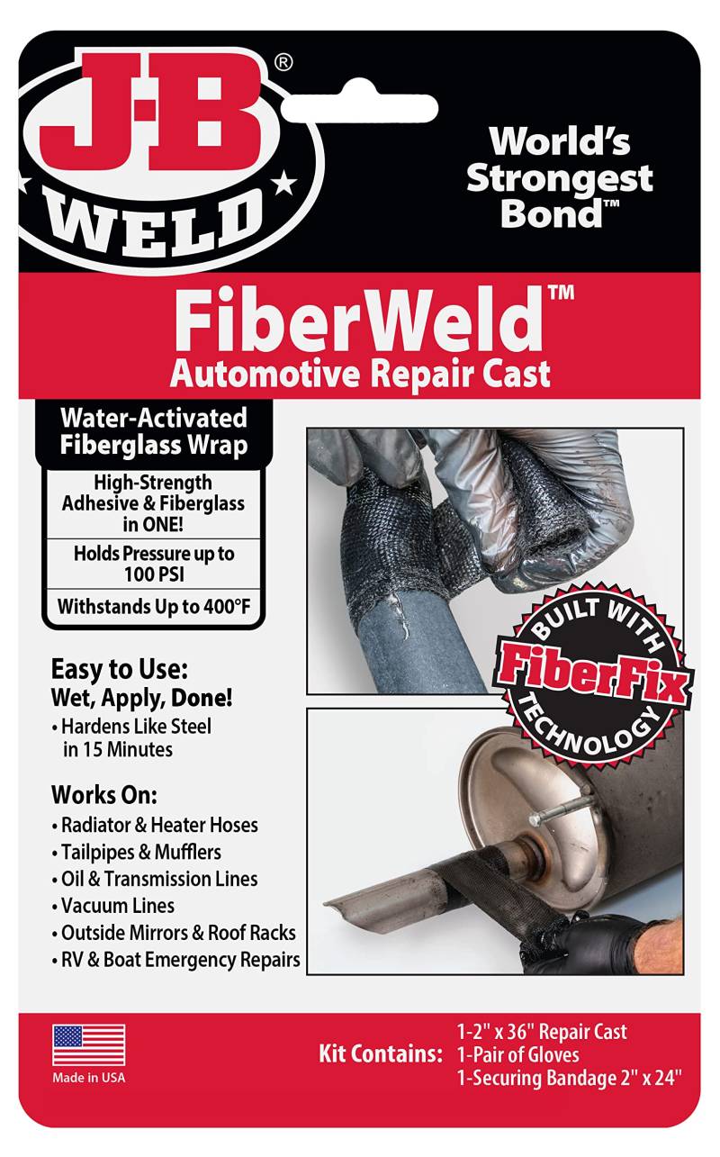 J-B Weld FiberWeld Auto-Reparaturguss, 5,1 x 91,4 cm von J-B Weld