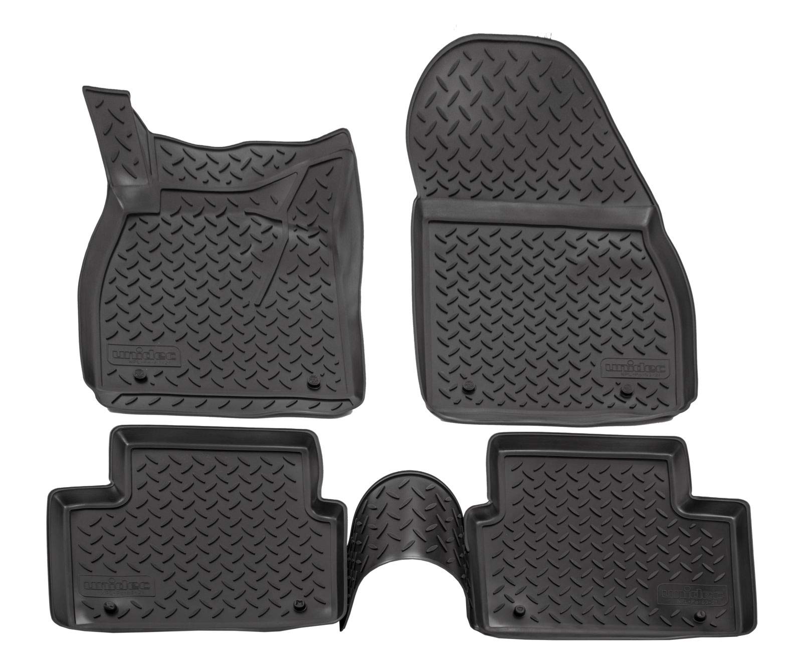 Norm Liners | 3D Gummimatten Auto Matten Fussmatten Kompatibel mit Insignia A 2008-2016, Rand cca 4cm, Allwetter, 4Tlg, Premium Qualität von J&J AUTOMOTIVE