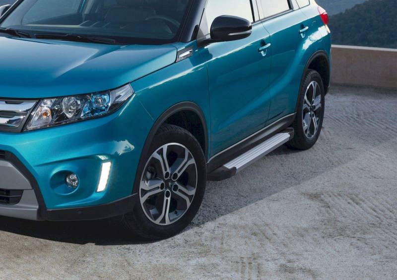 J&J AUTOMOTIVE | Basic Trittbretter, Einstiegsleisten mit ABE Passend Für Vitara 5-Türer ab 2015, Set Trittbretter (Links, Rechts) + Montageanleitung von J&J AUTOMOTIVE