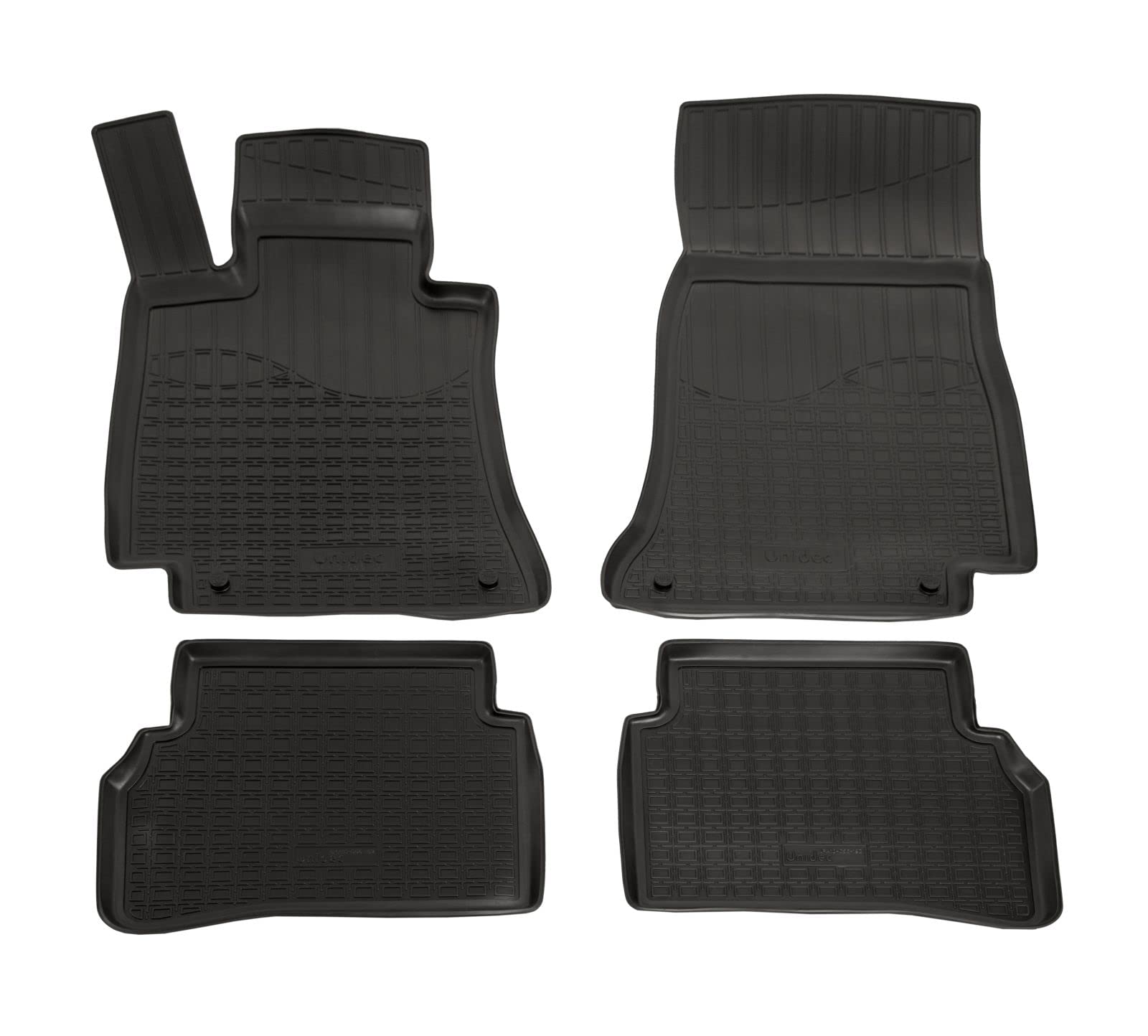 Norm Liners | 3D Gummimatten Auto Matten Fussmatten Kompatibel mit C-Klasse W205 / S205 2015-2021, Rand cca 4cm, Allwetter, 4Tlg, Premium Qualität von J&J AUTOMOTIVE