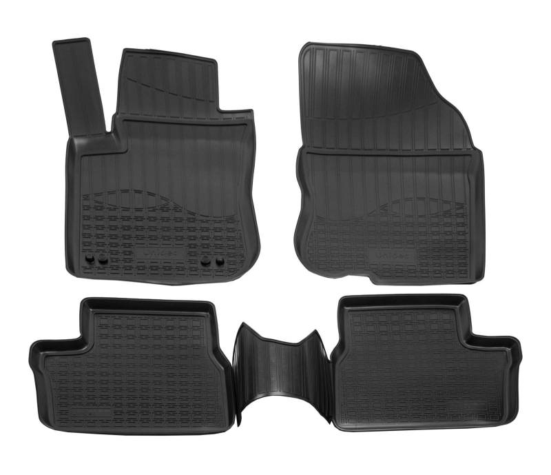 Norm Liners | 3D Gummimatten Auto Matten Fussmatten Kompatibel mit 2008 2013-2018, Rand cca 4cm, Allwetter, 4Tlg, Premium Qualität von J&J AUTOMOTIVE