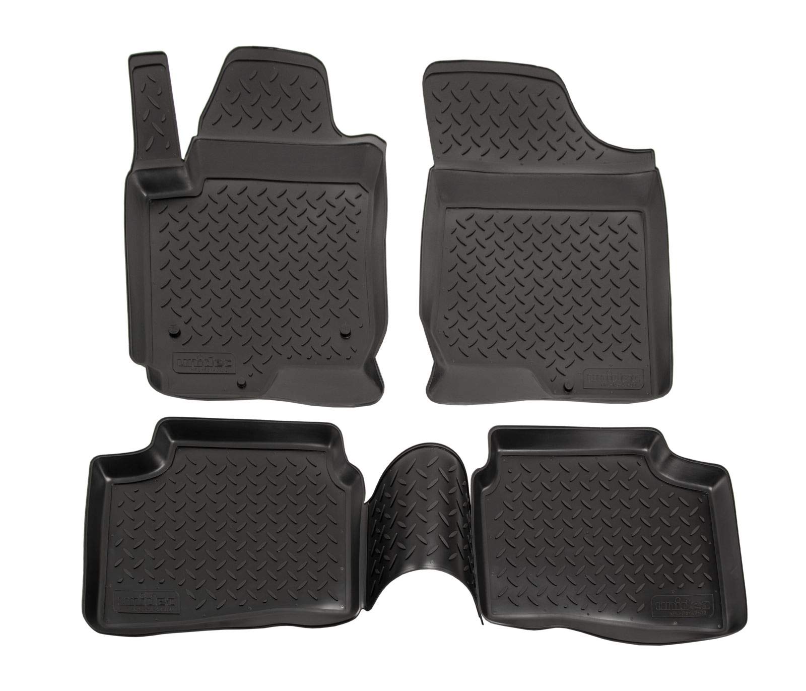 Norm Liners | 3D Gummimatten Auto Matten Fussmatten Kompatibel mit I30 2007-2012, Rand cca 4cm, Allwetter, 4Tlg, Premium Qualität von J&J AUTOMOTIVE