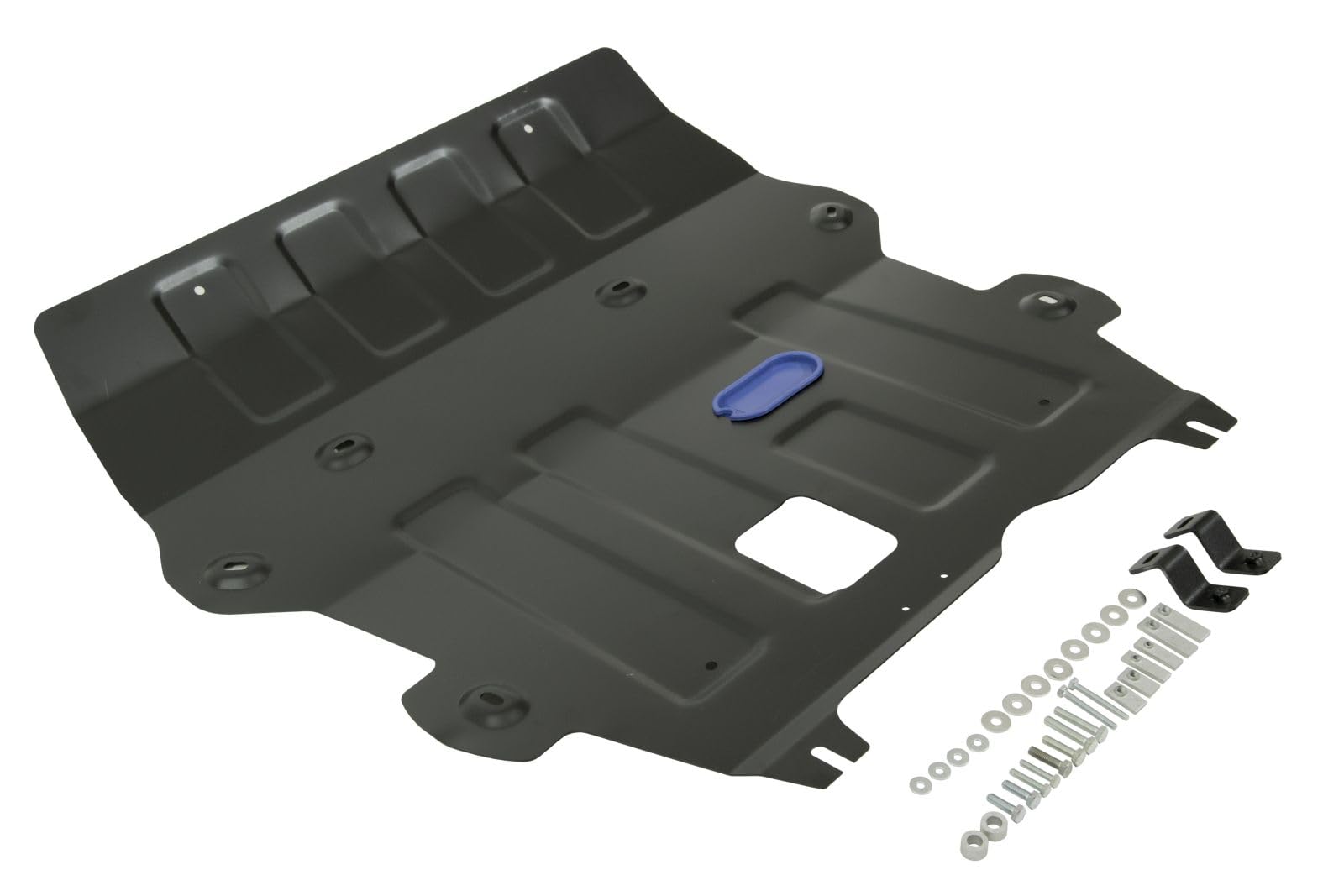 J&J AUTOMOTIVE | Unterfahrschutz Motor + Getriebeschutz Aus Stahl Für Duster 2010-2018, Motorabdeckung, Schutz Für Motor, Stärke 2 Mm von J&J AUTOMOTIVE