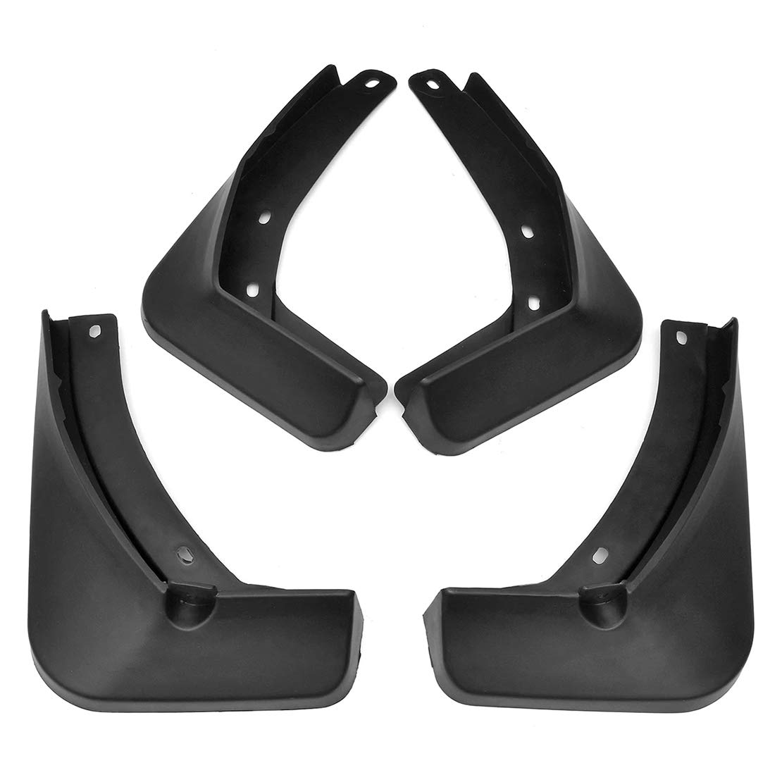 JABL 4Pcs Auto Kotflügel Schmutzfänger, für VW Passat B8 2015-2019 Vorne Hinten langlebige Schutz Spritzschutz Mudguards, Car Mud Flaps Styling Karosserie Zubehör von JABL