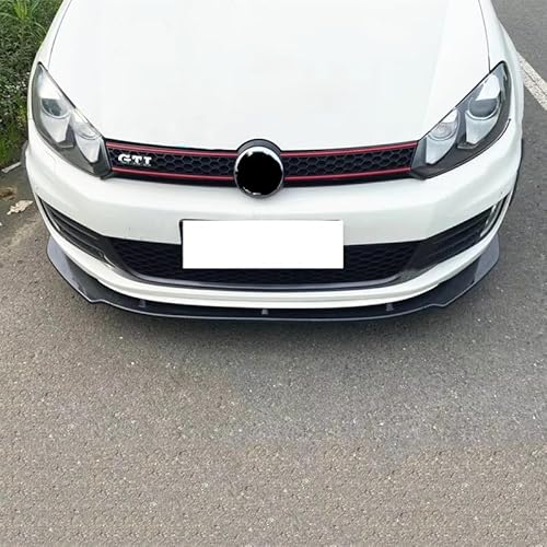 Auto Frontspoiler Stoßstange Lippe Für V-W Golf 6 MK6 TSI TDI MPI Standard Hatchback 2008-2013,Antikollisions FrontstoßStange Splitter Diffusor Frontlippe Protector,Auto Vorne Schaufel von JACCOS