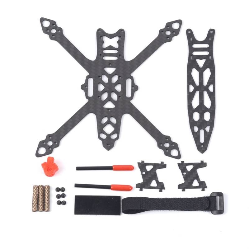 JAFYLO 128mm 2,5 Zoll FPV Racing Rahmen Kit FPV Drone Quadcopter Ersatzteile Quadcopter Rahmen Bausatz von JAFYLO