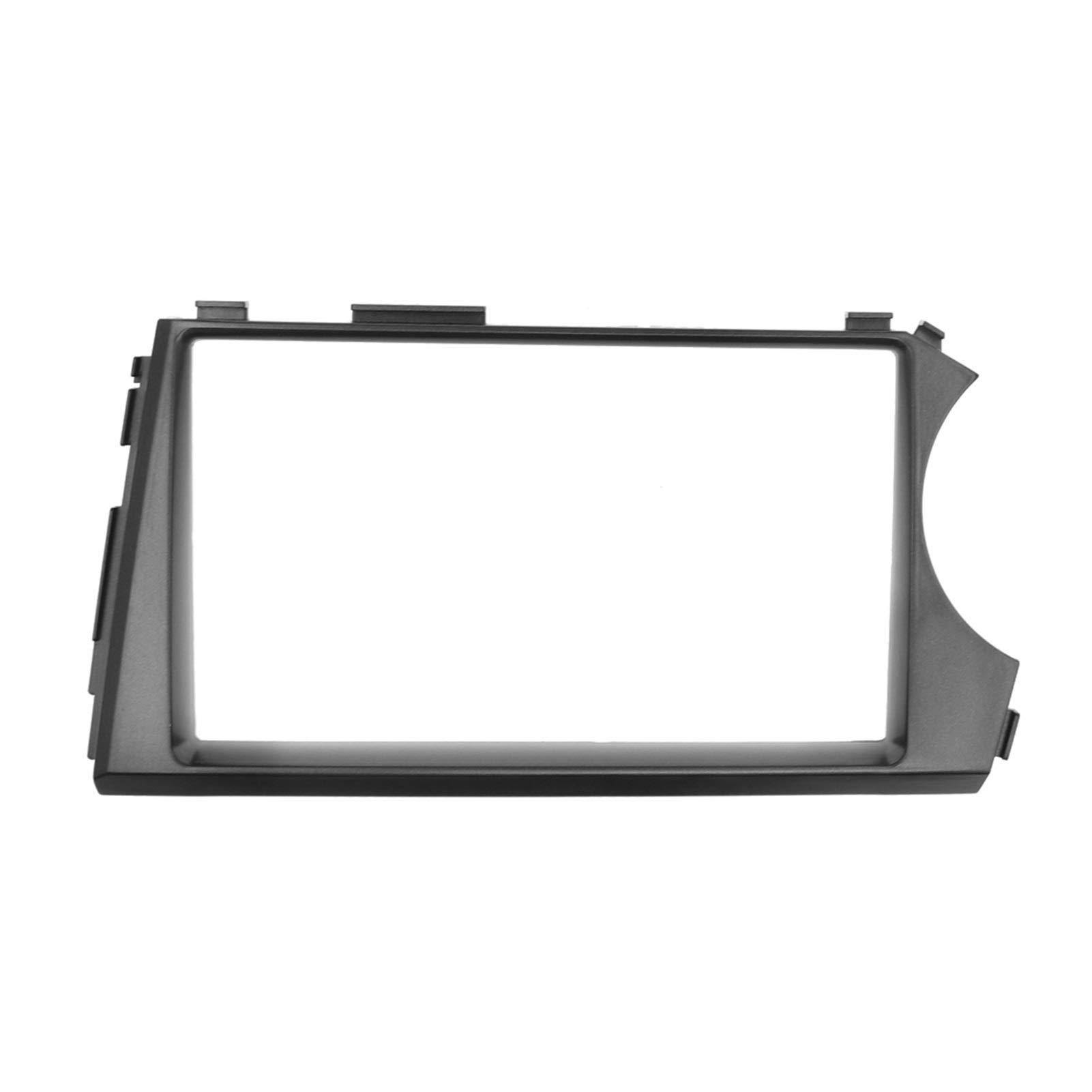 JAFYLO 2-Din-Radio-Audio-Blende for Ssang Yong Actyon Kyron, Radio, GPS, DVD, Stereo, CD-Panel, Armaturenbrett-Montage, Installations-Trim-Kit-Rahmen Autoradio-Rahmen(RHD) von JAFYLO