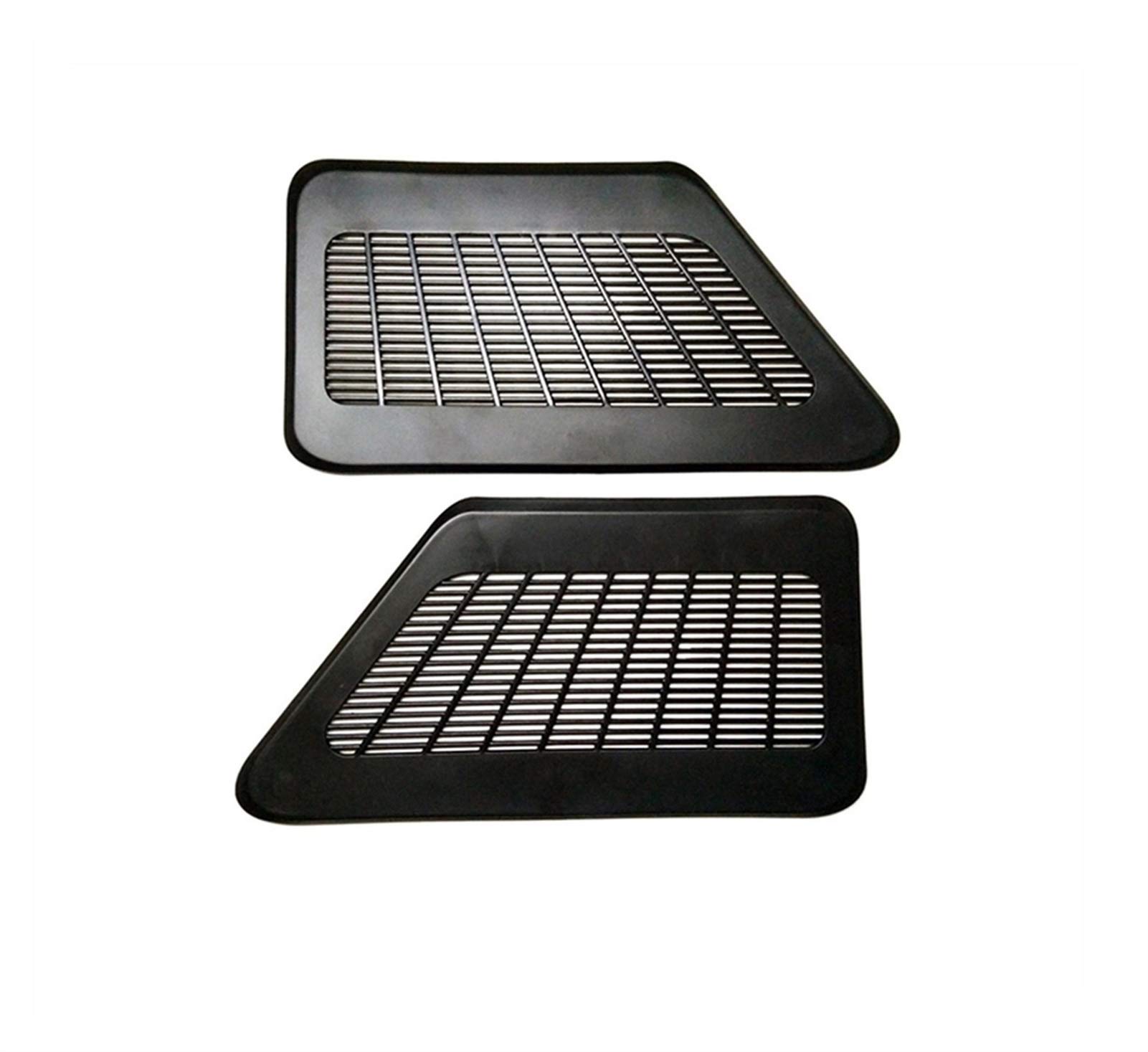 JAFYLO 2 Stück Sitzboden hinten AC Heizung Klimaanlage Kanal Entlüftungsabdeckung Grill Auslassabdeckung Verkleidung, for, for 5er F10 F11 G30 G31 2011–2021 Schutzabdeckung für den Luftauslass im AUT von JAFYLO