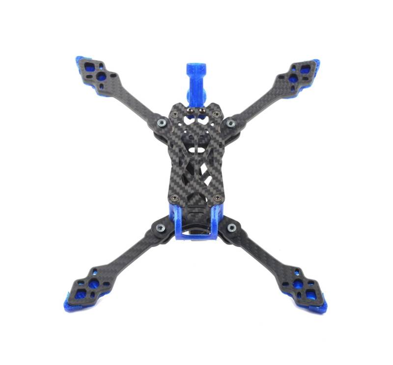 JAFYLO 220 mm, 5 Zoll, for DJI, HD FPV Freestyle-Rahmen mit 6 mm Arm, kompatible 5-Zoll-Propeller, for DJI, digitales FPV-System Quadcopter Rahmen Bausatz von JAFYLO