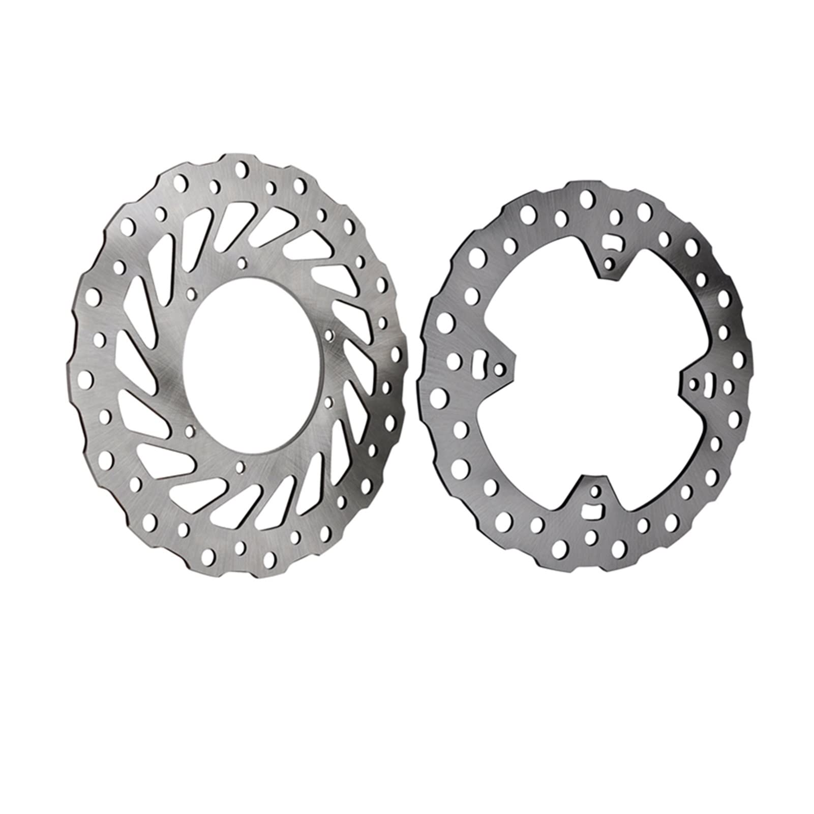 JAFYLO 2PC Motorräder Hinten Und Vorne Bremsscheibe Rotor CR125R 2002 CR250R 2002-2007 CRF250R 2004-2013 CRF250X 2004 CRF450X 2005-2017 CRF450R Bremsscheibenrotor vorne(Dark Grey) von JAFYLO