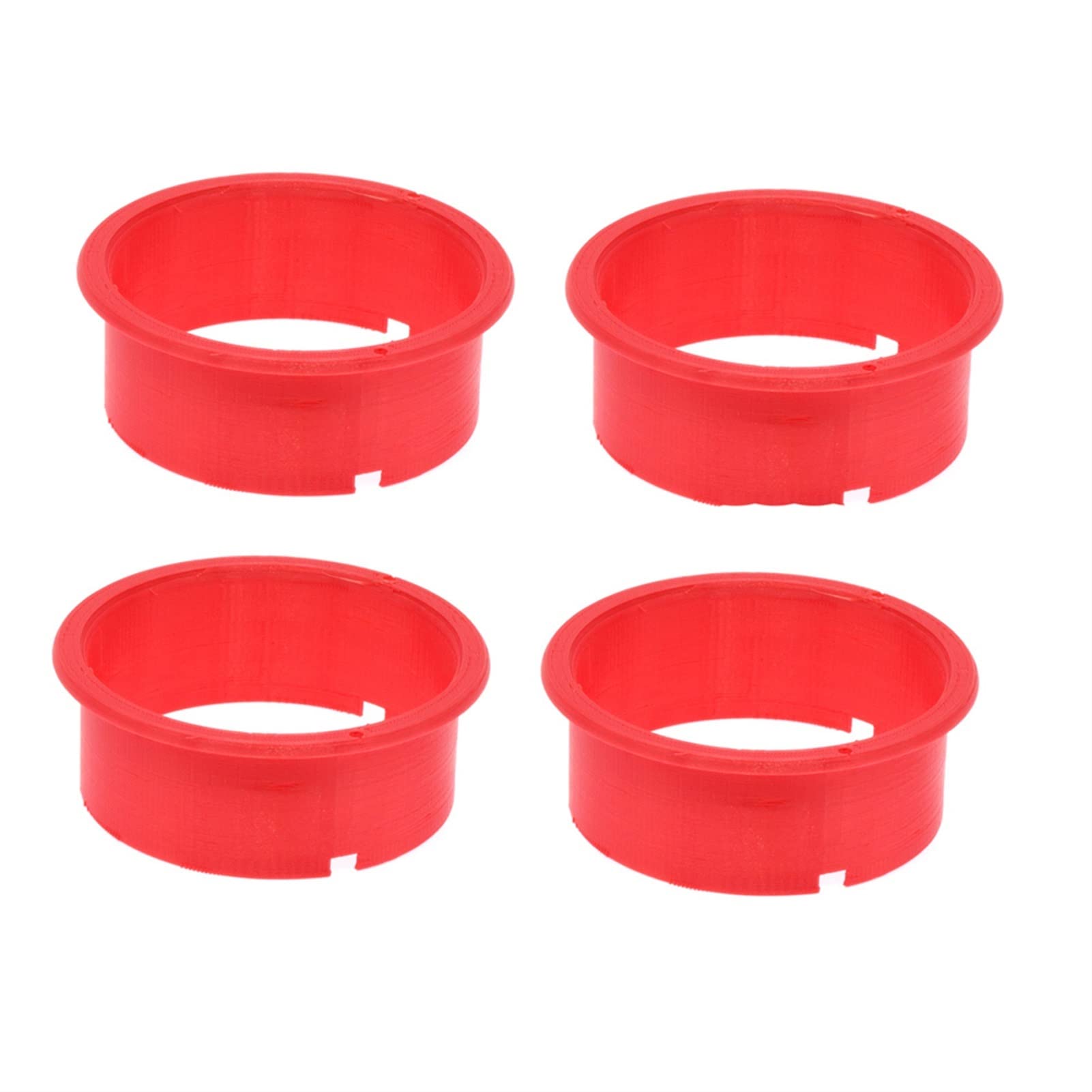 JAFYLO 3 Zoll 168mm Cinewhoop Kohlefaserrahmen Satz WithDuct FPV Racing RC Quadcopter Rahmen Bausatz(D red 4PCS) von JAFYLO