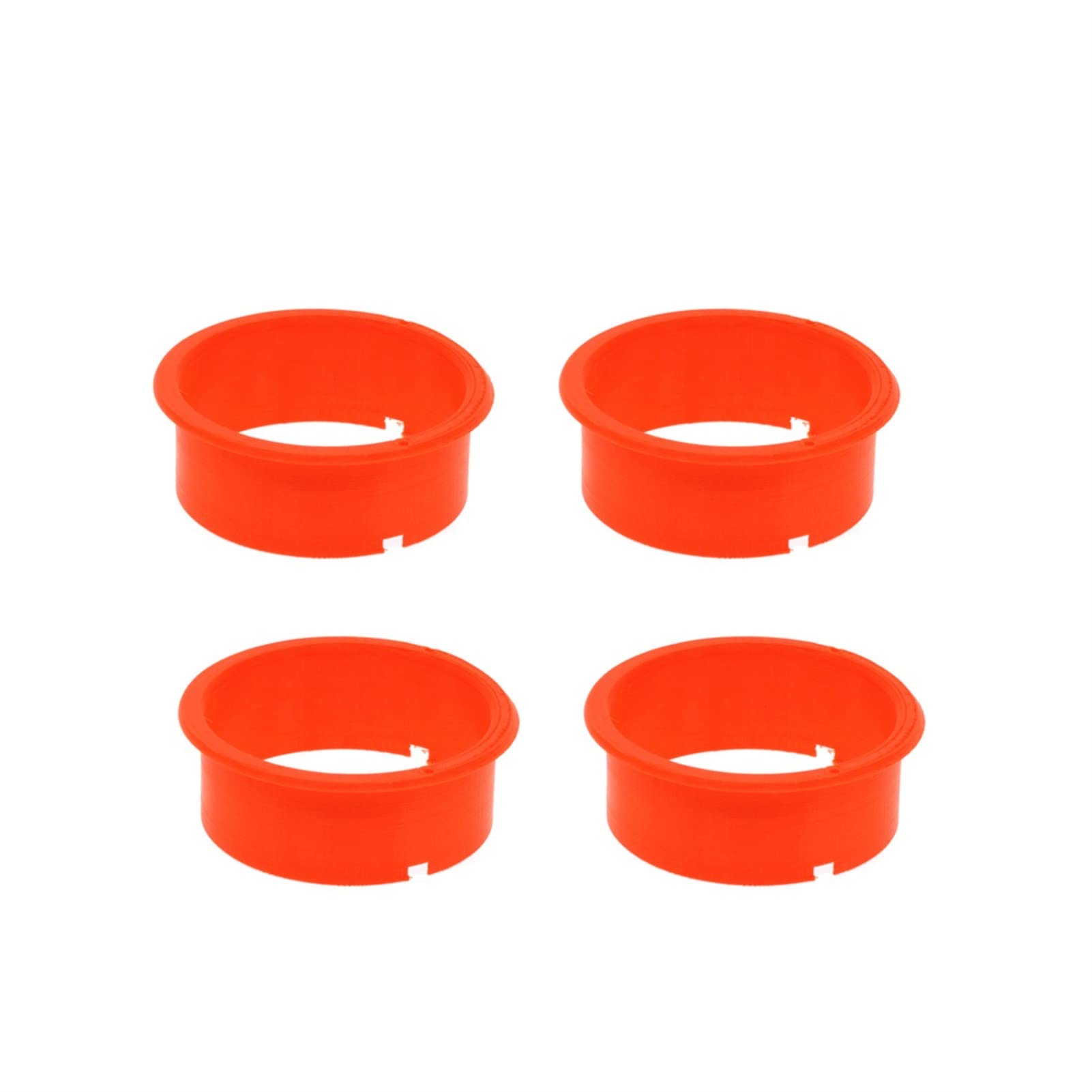 JAFYLO 3 Zoll 168mm Cinewhoop Kohlefaserrahmen Satz WithDuct FPV Racing RC Quadcopter Rahmen Bausatz(E orange 4PCS) von JAFYLO