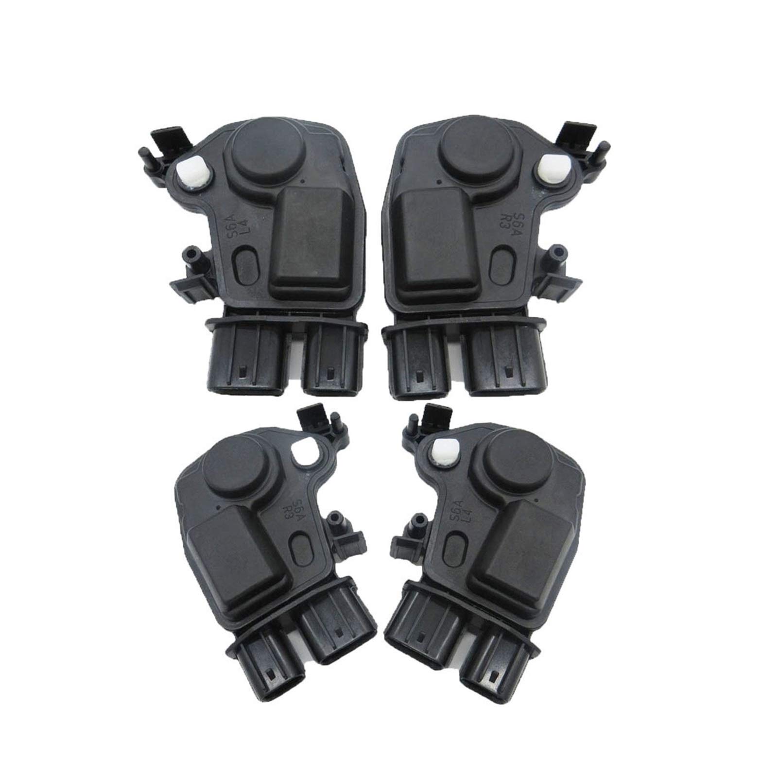 JAFYLO 4-teiliger Türschlossantrieb for Vorder- und Hintertür, Pilot Power 2002 2003 2004 2005 2006, for Acura, RSX 72115-S6A-J01 72155-S6A-J01 72615S6AJ01 72655S6AJ01 Autotürschloss-Antrieb von JAFYLO