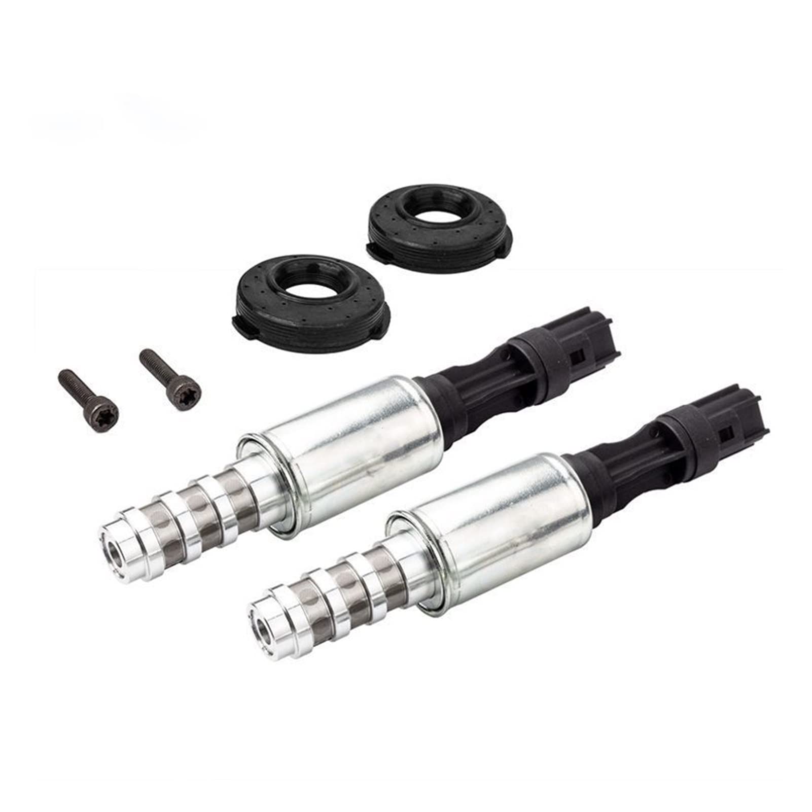 JAFYLO 8L3Z-6M280-A Set mit 2 Magnetspulen for Variable Motorsteuerung, VCT-Magnetspule mit Dichtungsschraube 8L3Z6M280A Nockenwellenpositionsmagnet von JAFYLO