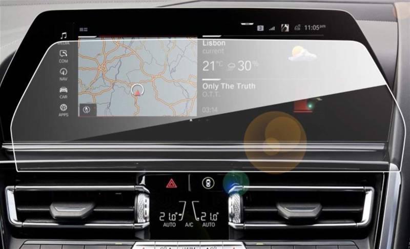 JAFYLO Auto-Displayschutzfolie, for 8er-Serie G14/G15/G16 2020 Fahrzeug-GPS-Navigation Touch Center Display Auto-Innenausstattung GPS-Displayschutz von JAFYLO