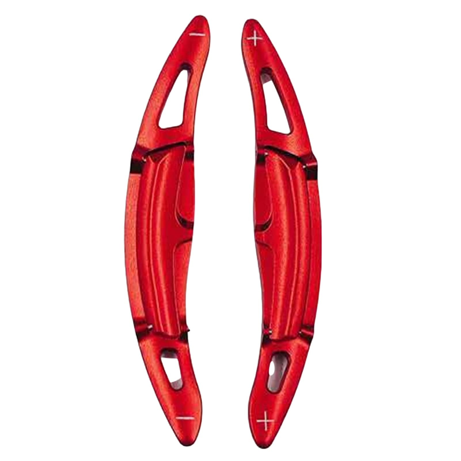 JAFYLO Auto-Lenkrad-Schaltwippen Innendekoration, for Porsche, Cayman 718 Spyder 918, for Panamera, for MACAN, for Cayenne, 911 Boxster Lenkrad-Schaltwippen(Red) von JAFYLO