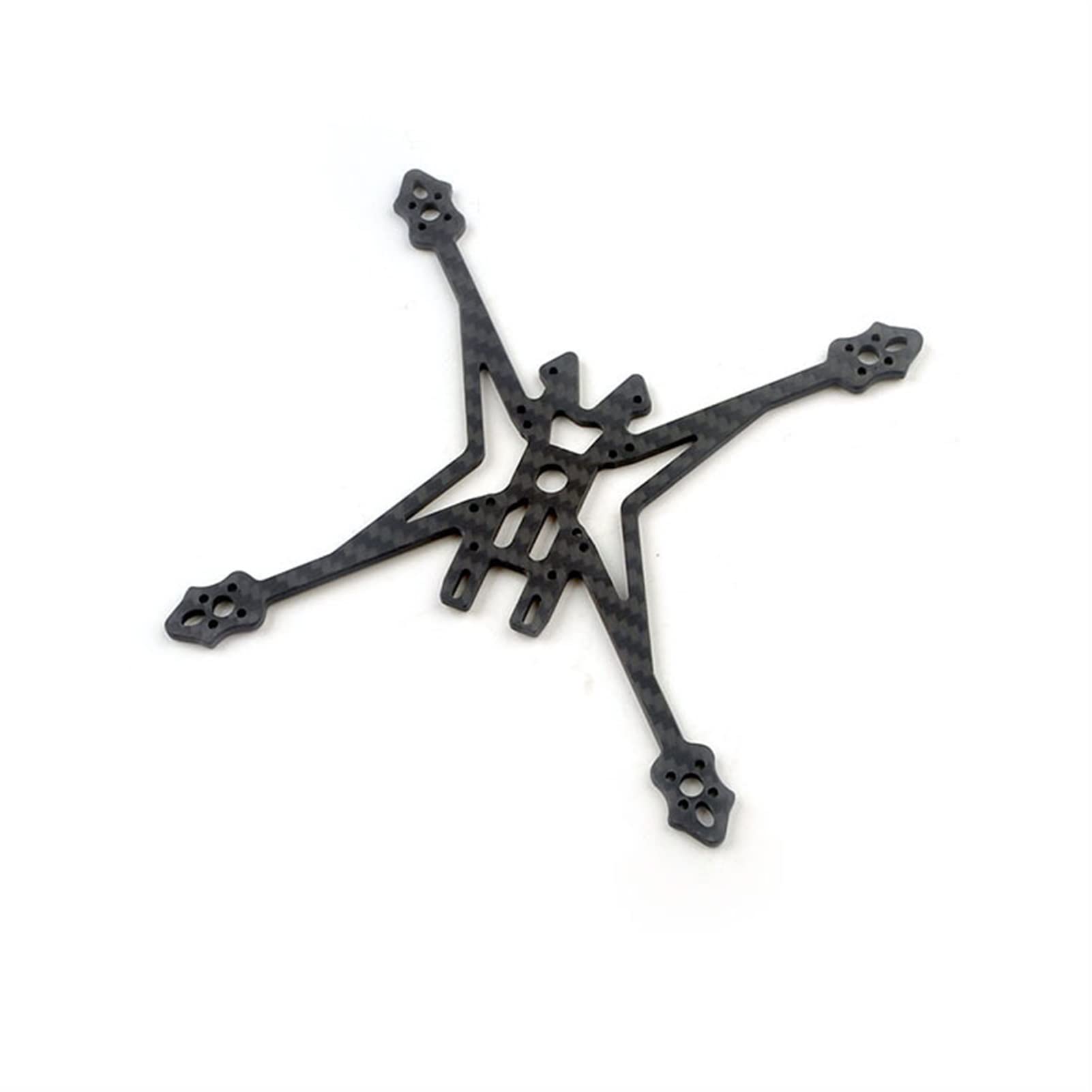 JAFYLO Crux35 Crux35 HD 3,5 Zoll ELRS Micro Freestyle FPV Drone Ersatz 150mm 3K Kohlefaser Rahmen Kits Bodenplatte Quadcopter Rahmen Bausatz(Bottom Plate) von JAFYLO