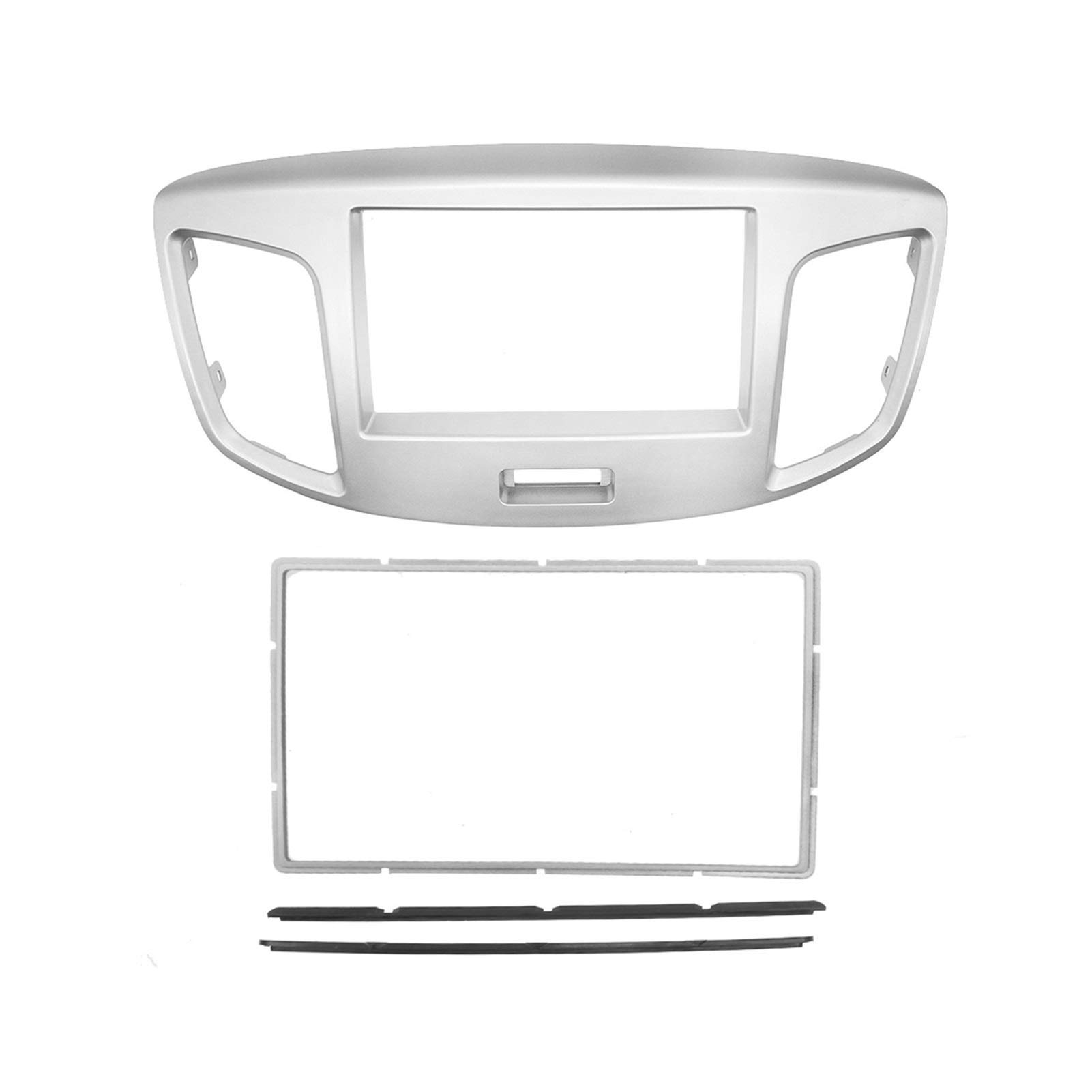 JAFYLO Doppel-DIN-Blende, for Suzuki, Wagon Wagon-R 2012–2017, 2DIN-Rahmen, Auto-DVD-CD-Radio, Stereo-Blende, Rahmen-Adapter-Montagesatz Autoradio-Rahmen von JAFYLO