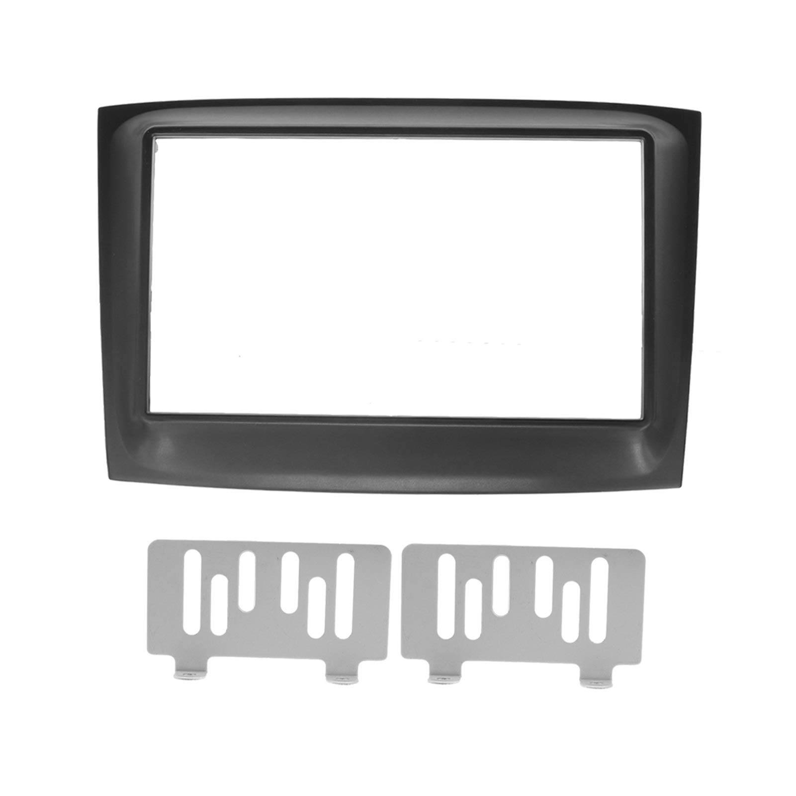 JAFYLO Doppel-Din-Autoblende, Radio-Panel, Audio-Rahmen, Armaturenbrett-Armatur, for FIAT, Doblo 2015+, Kit, Blende for Blende, Autozubehör Autoradio-Rahmen von JAFYLO