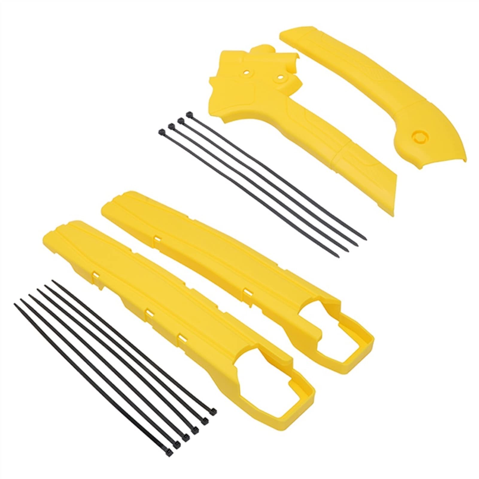 JAFYLO Motorrad Schwinge Schwinge Rahmen Schutz Protector Schutz Abdeckung DRZ400 DRZ400S DRZ400SM DRZ 400 400S 400SM Schwingenschutzabdeckung(Set Yellow) von JAFYLO